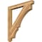 Ekena Millwork Balboa Craftsman Rough Sawn Bracket, Western Red Cedar, 4"W x 40"D x 44"H BKT04X40X44BOA04RWR - alternate 1